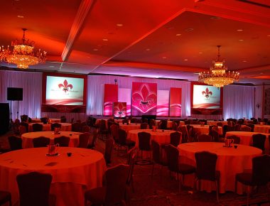 Annual Franchise Conference New Orleans Louisiana Ritz Carlton Hotel Stage Design