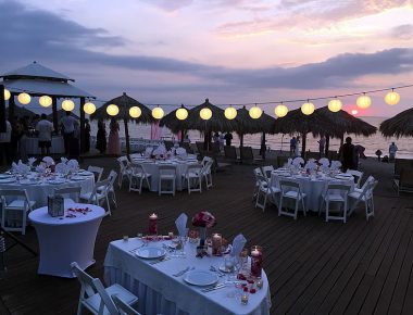 Corporate Incentive Trip Farewell Dinner on Private Deck Secrets Puerto Vallarta