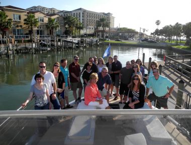 Minnesota Corporate Sales Incentive Trip Group Sunset Excursion Clearwater Beach Florida