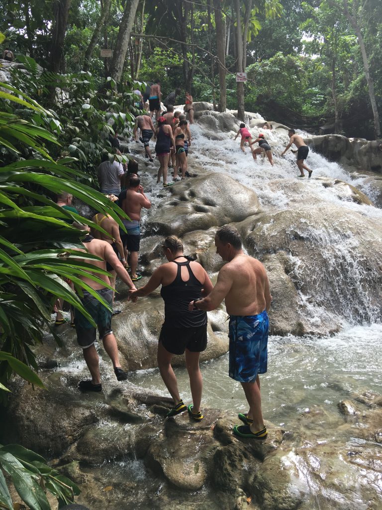 dunn river falls jamaica incentive trip